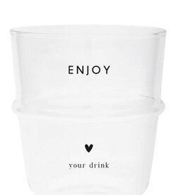 Bastion Collections Waterglas "Enjoy"