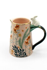House of Disaster  Secret Garden Rabbit Jug - kan