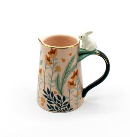 House of Disaster  Secret Garden Rabbit Jug - kan