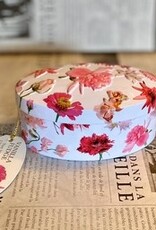 Gardiners of scotland Pink Flower Tin met  vanilla fudge