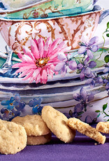 Geschenkblik "Teacup"  gevuld met Engelse koekjes