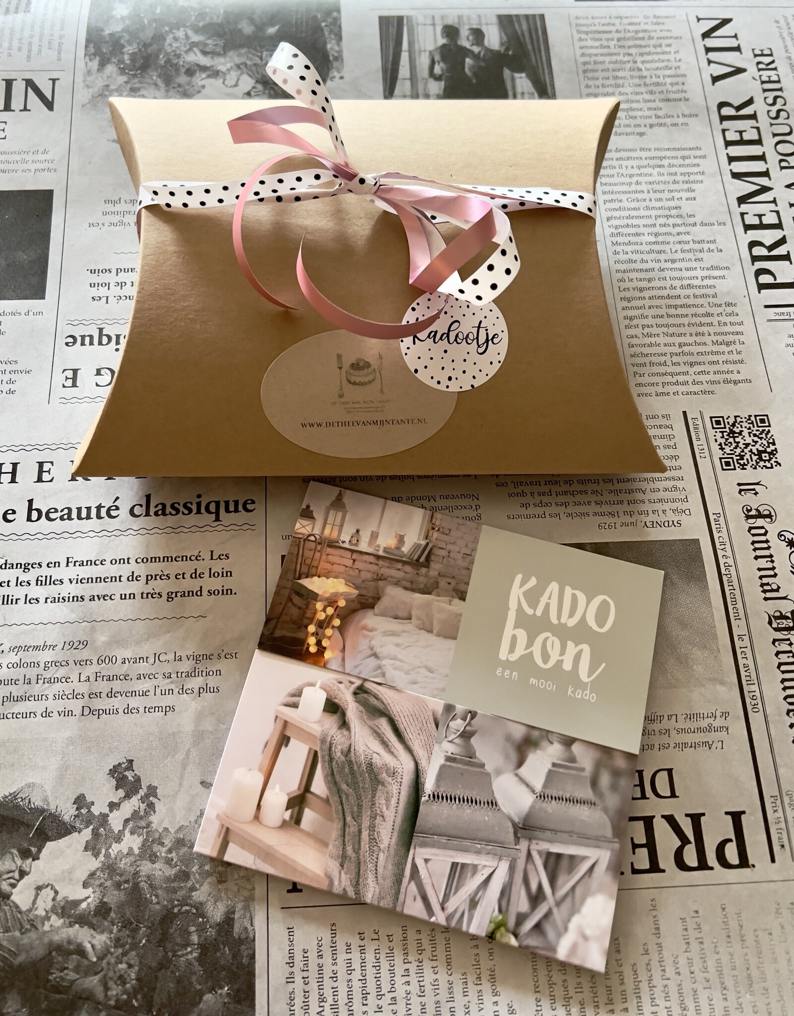 Cadeaubon  vanaf 10 euro