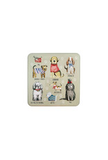 Hondenblik in relief, dogs in jumpers, gevuld met koekjes