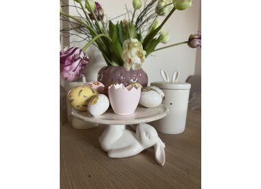 Serviesgoed en kaarsen Voorjaar - Pasen