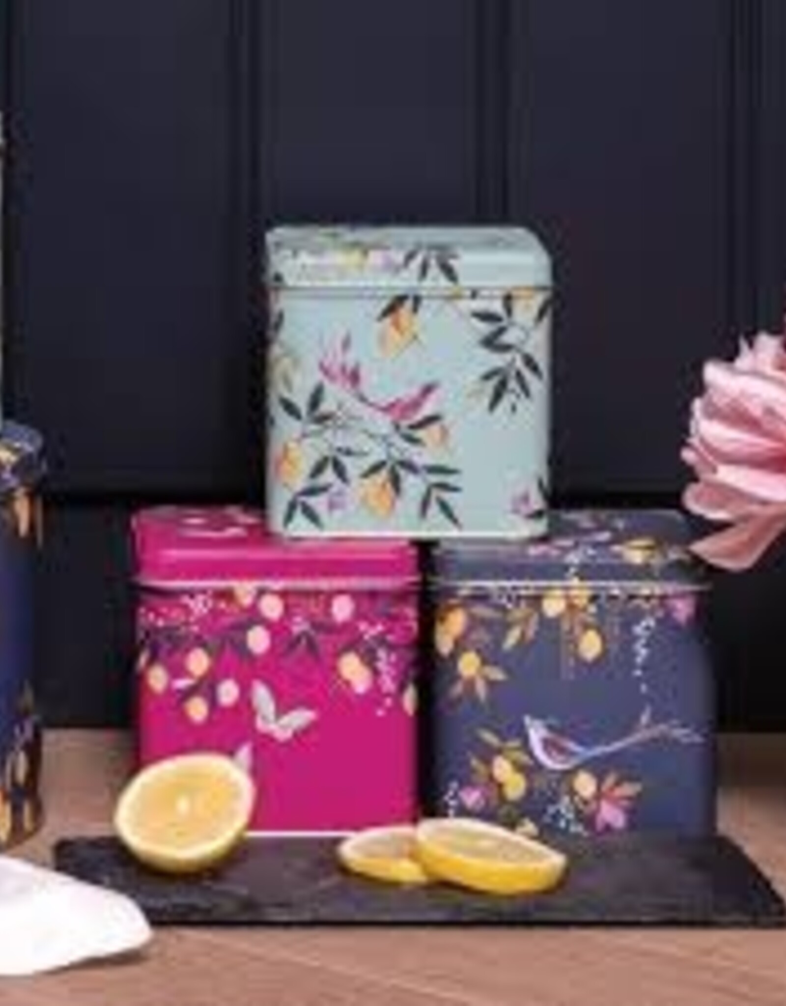 sara miller Theeblik groot Sara Miller Botanical - Paars