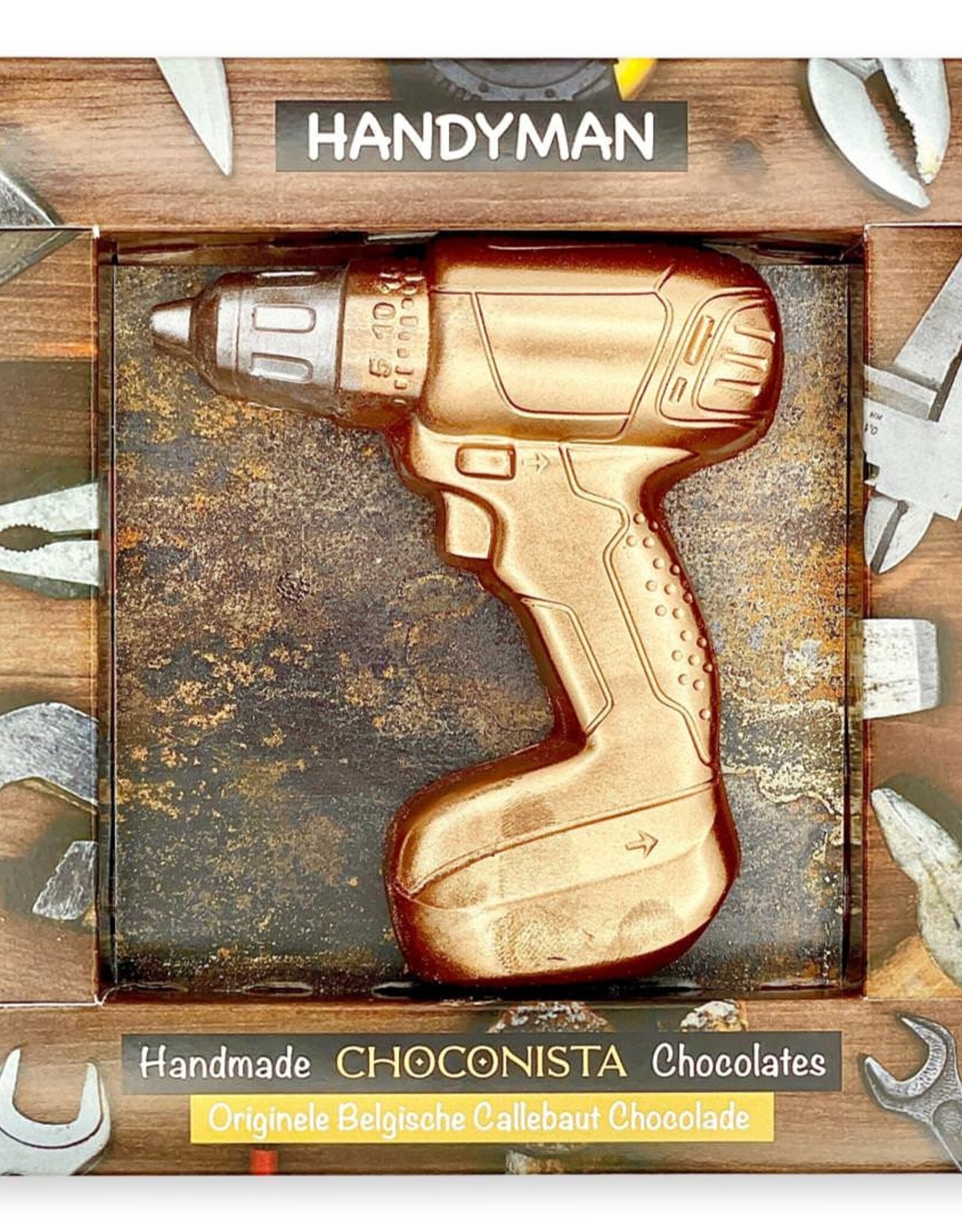 Chocolade cadeau- Boormachine