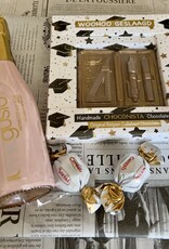100% leuk Cadeaupakket Geslaagd met Prosecco en chocolade
