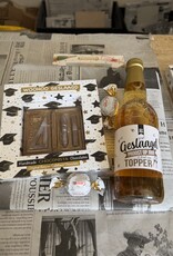 100% leuk Cadeaupakket Geslaagd alcoholvrij met chocolade