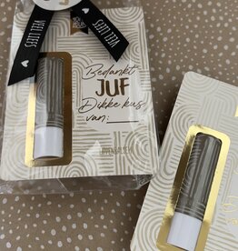 Voor de Juf - Lippenbalsem van 100% Leuk