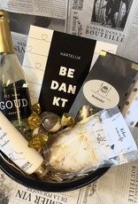 Bedankt - cadeaupakket in emmer - Jij bent een topper
