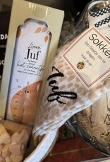 Voor de Juf - Cadeaupakket  Knuffel in mand