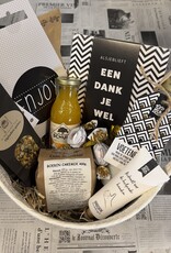 Cadeaupakket  in mand - Bedankt