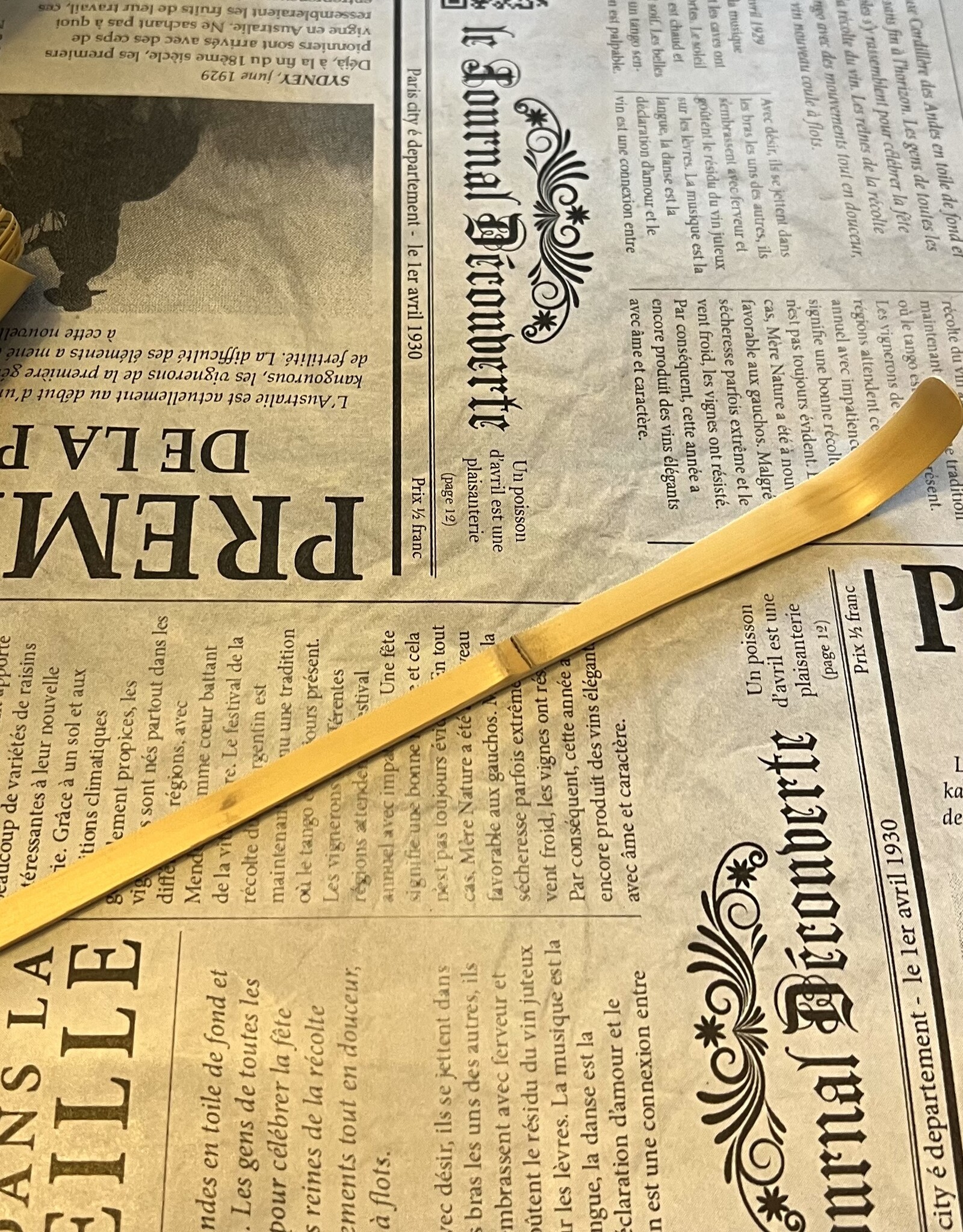 Matcha Scoop (shashaku)  bamboe