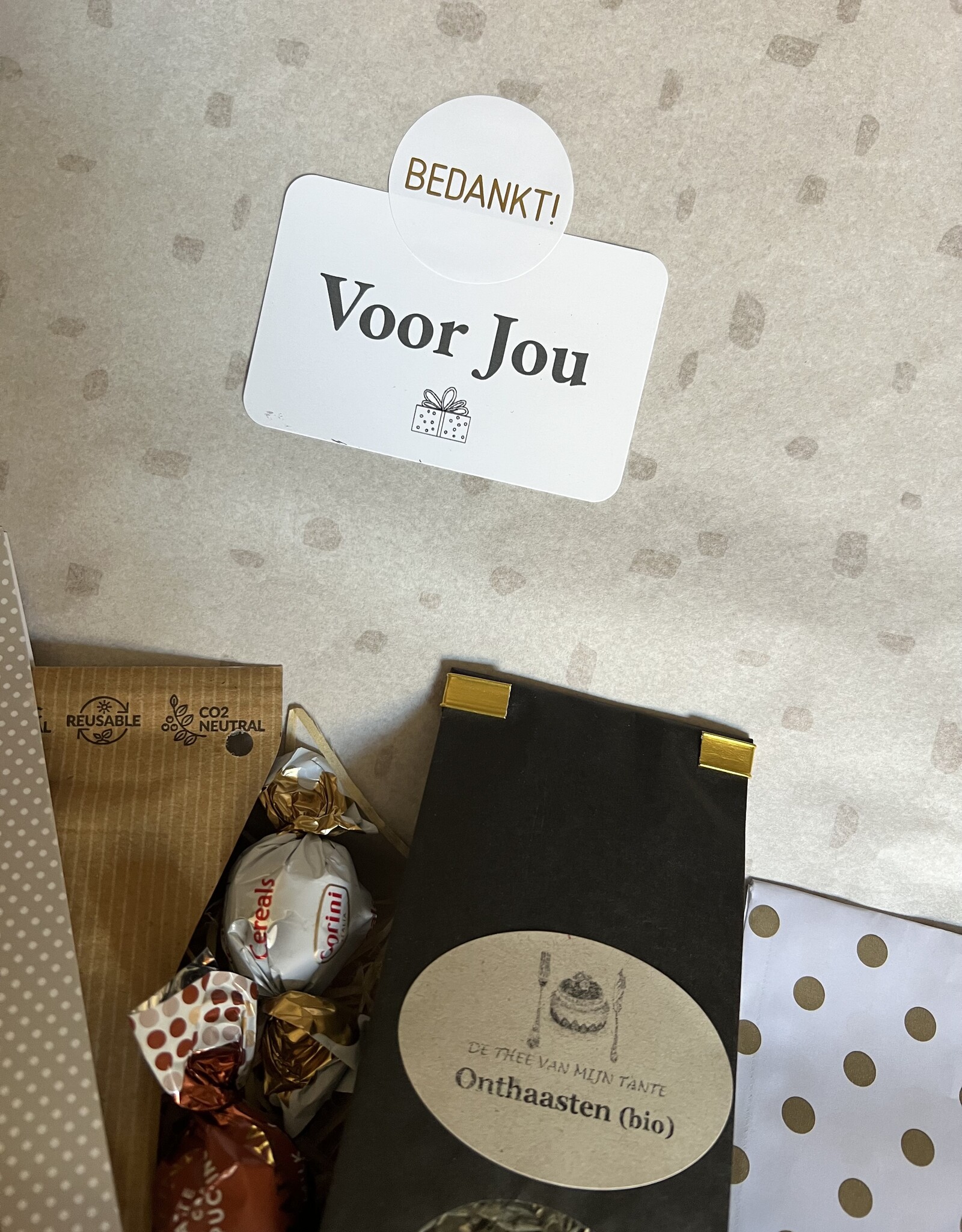 Brievenbuspakket - Koffie en Thee - Onthaasten