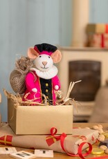 Sjaal met Verhaal Pietermuis Fuchsia