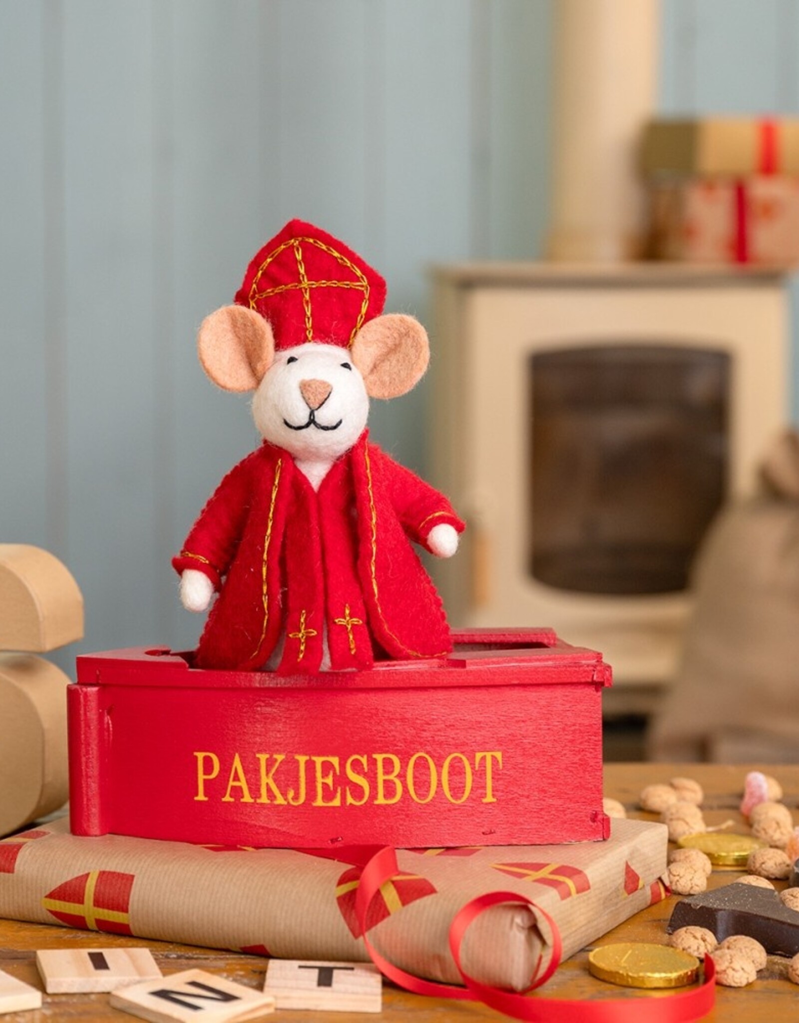 Sjaal met Verhaal Sintermuis