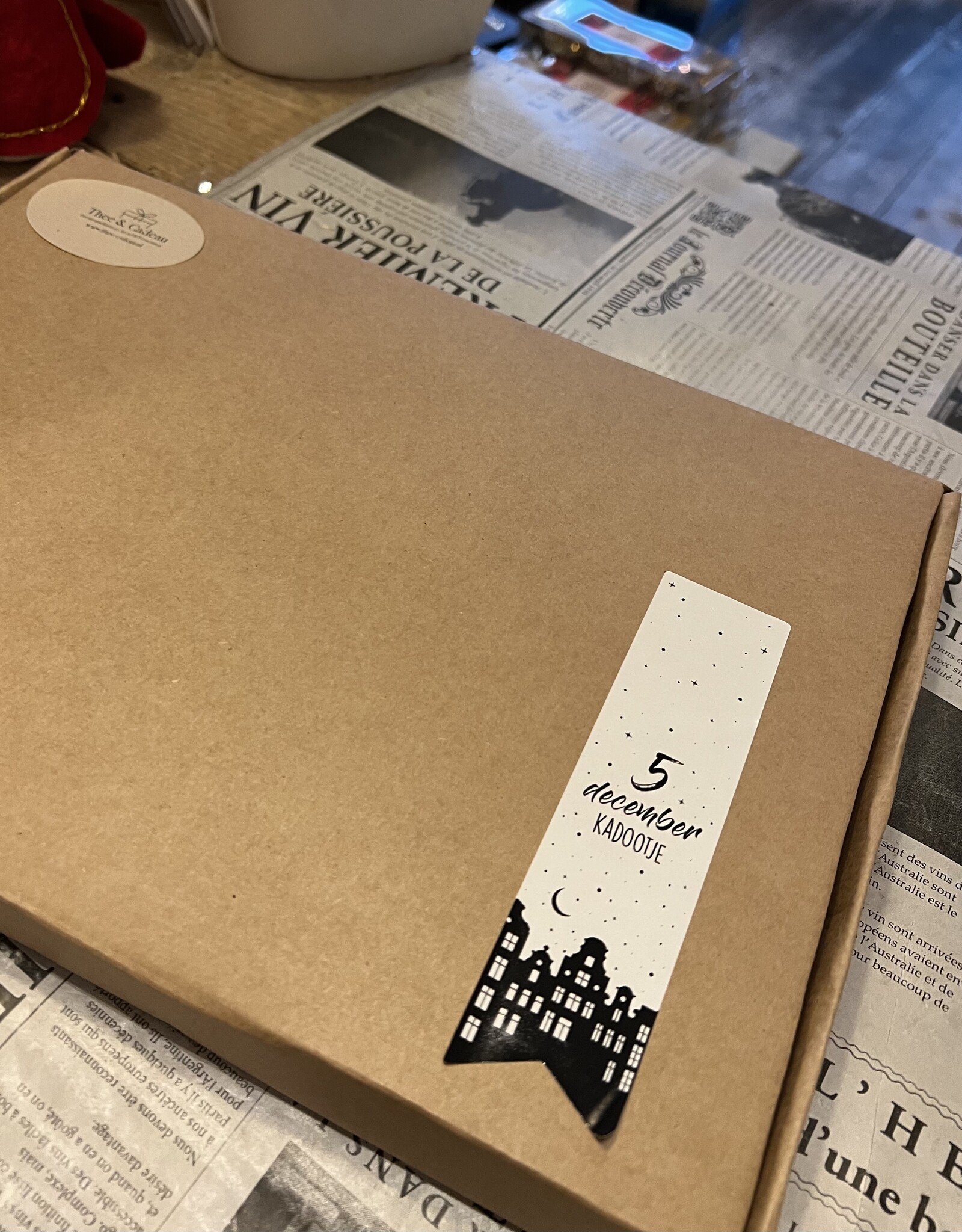 Brievenbuspakket Sinterklaas - met letter