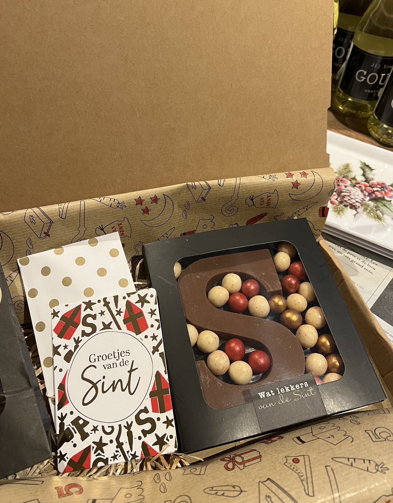 Brievenbuspakket Sinterklaas - met letter