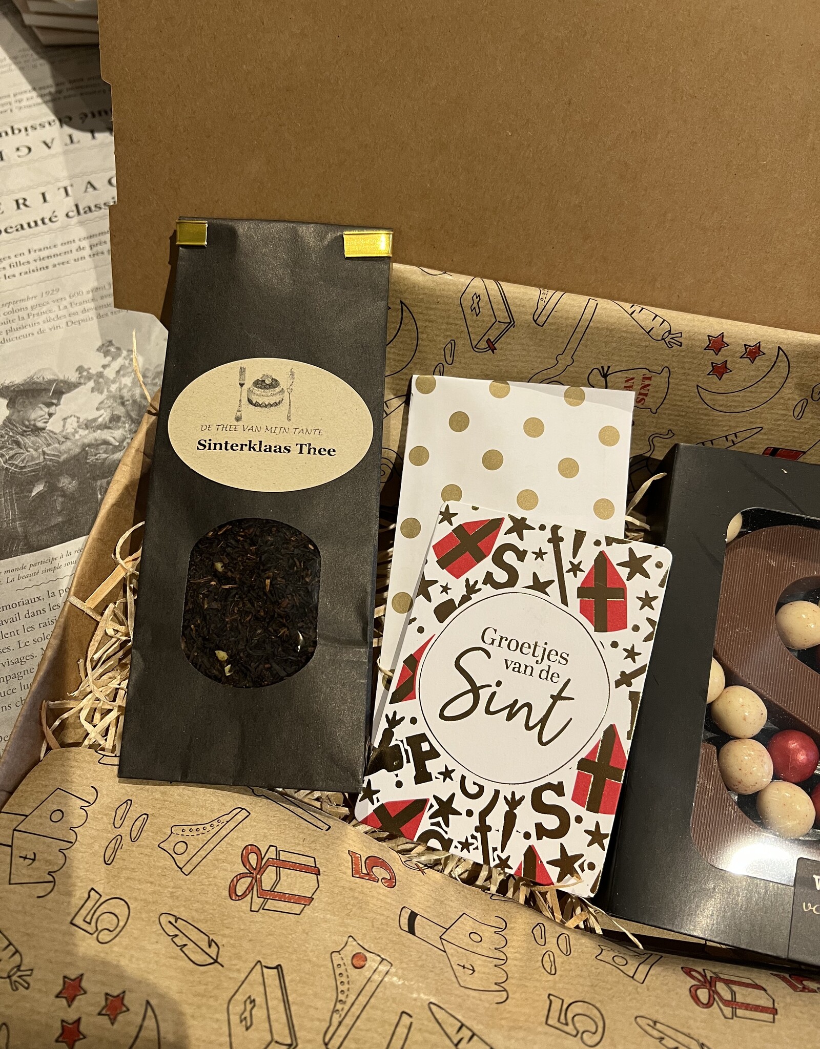 Brievenbuspakket Sinterklaas - met letter