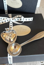 Theedoos - Valentijn - 4 theesoorten inclusief theemaatlepel en theezeefje