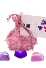 Chocoladehartjes Sweethearts in geschenkzakje