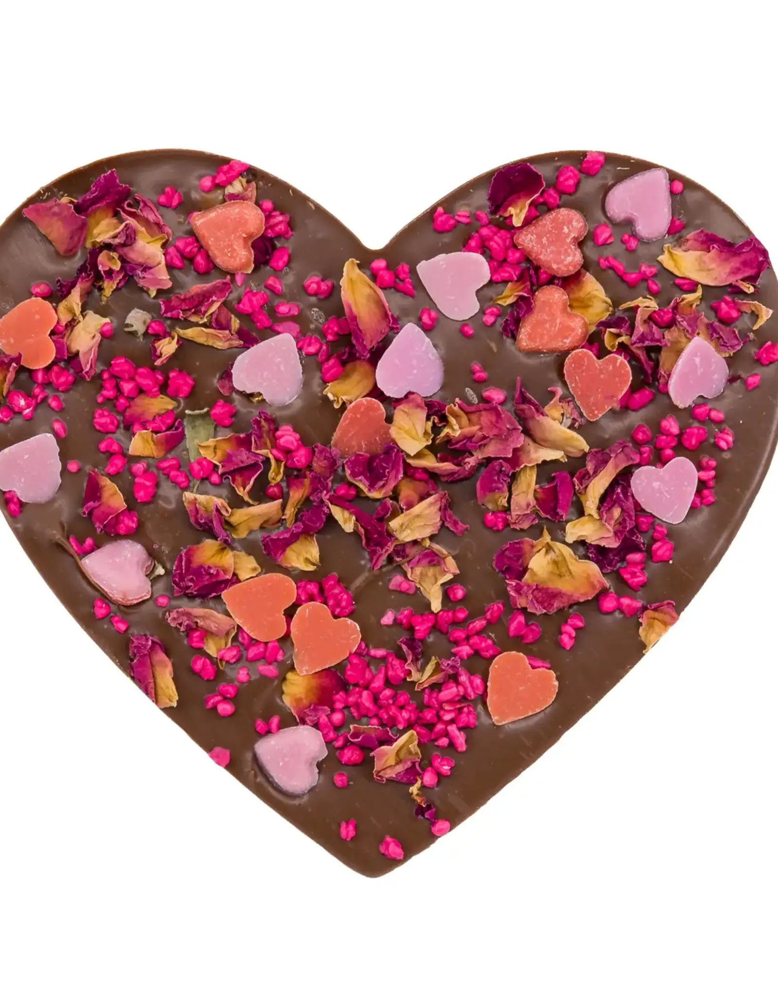 Chocoladehart Melkchocolade