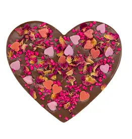 Chocoladehart Melkchocolade