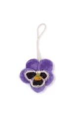 Sjaal met Verhaal Viooltje van Vilt - hanger