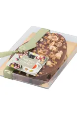 Paasei chocolade met hazelnoot en caramel