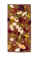 Melkchocoladereep met luxe noten