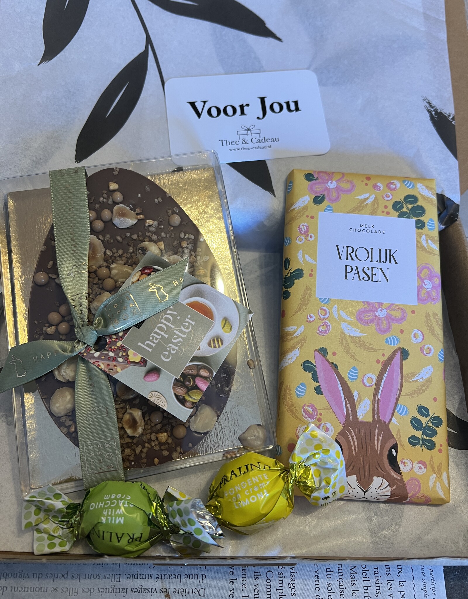 Brievenbuspakket - Paaspakketje Chocolade