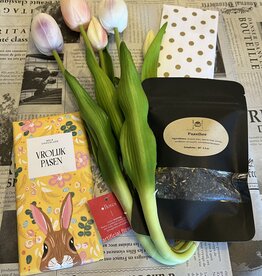 Paaspakket Vrolijk Pasen met Tulpen