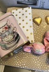 Verjaardagspakket Theepakket met verjaardagsthee, theeblikje en chocolade