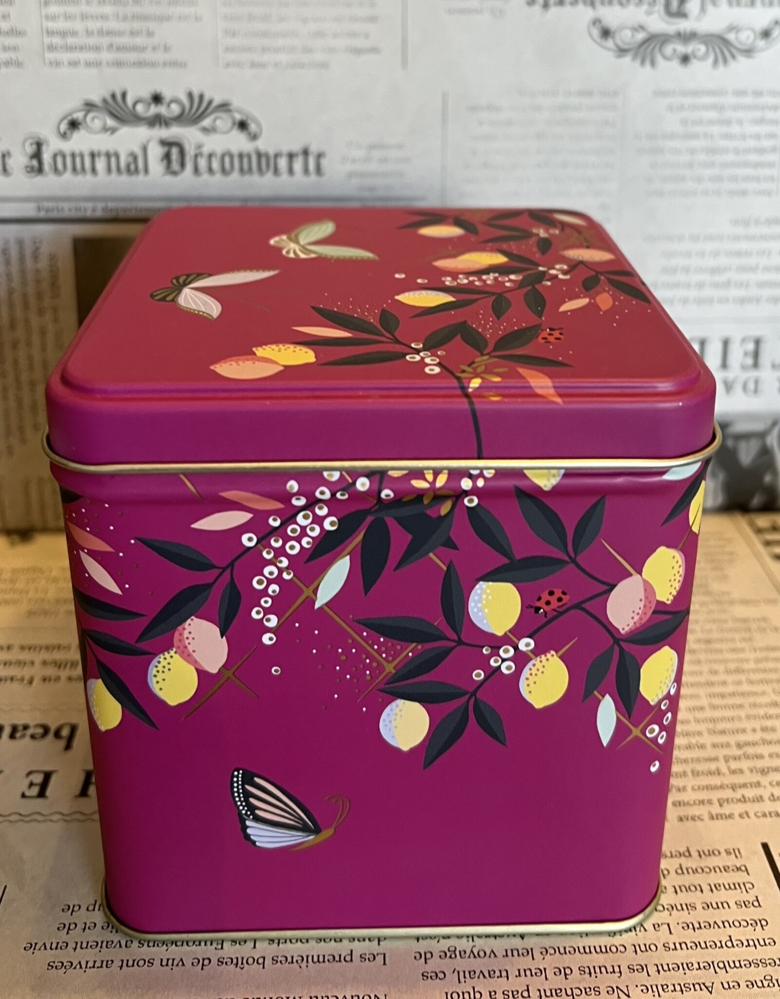 sara miller Theeblik groot Sara Miller Botanical - Paars