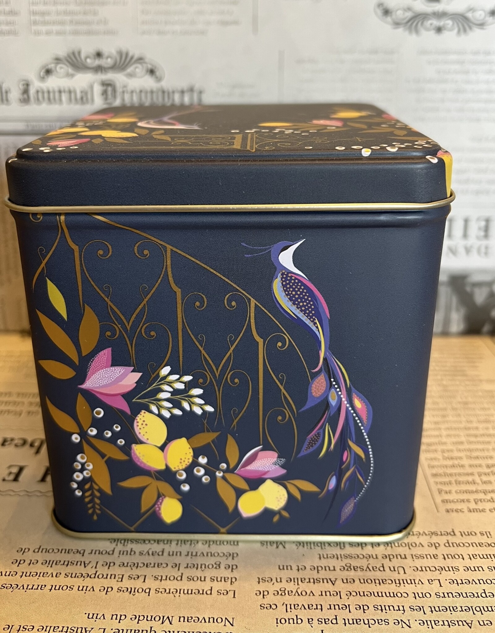 sara miller Theeblik groot Botanical -  Zwart