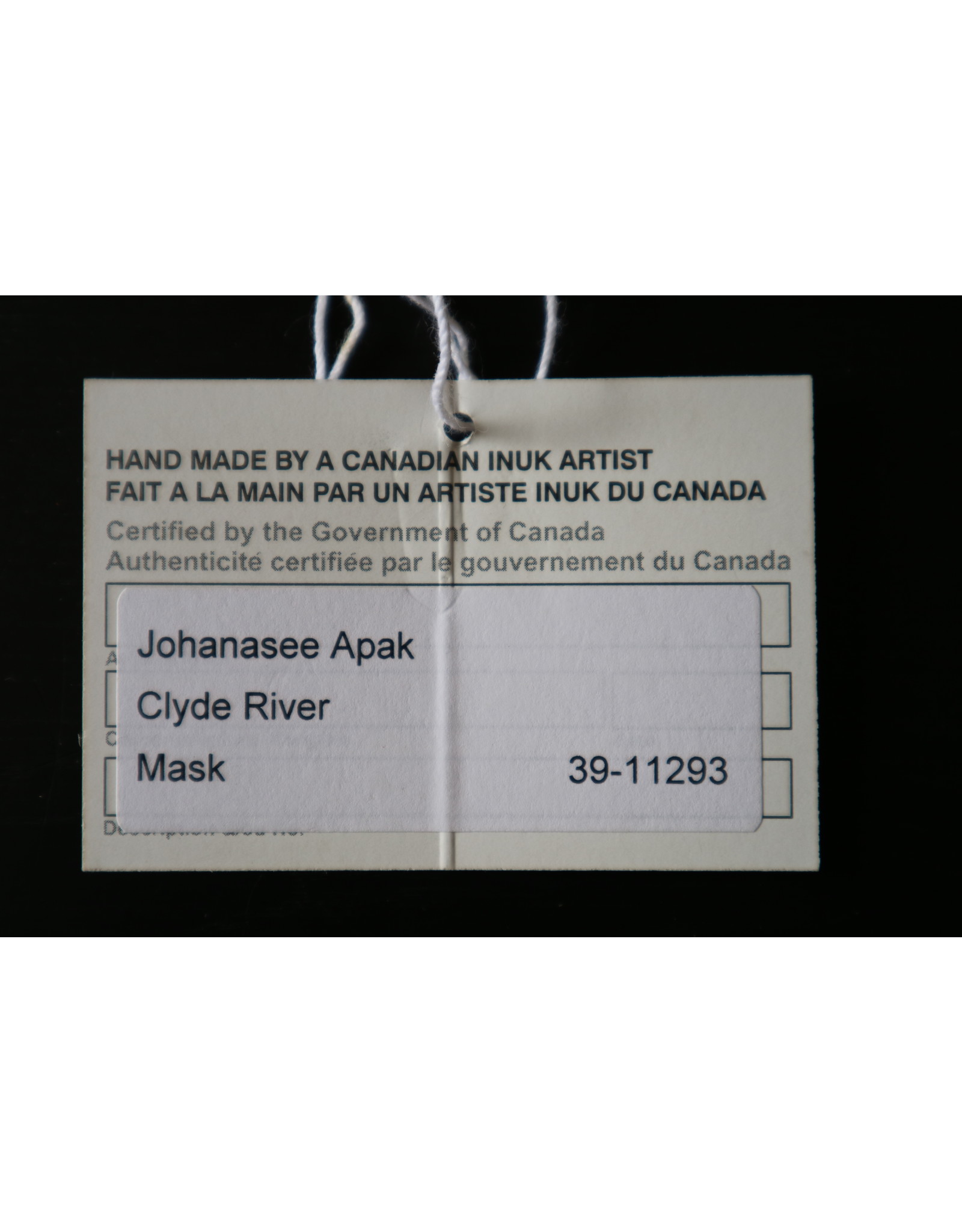 Clyde River Mask - Apak