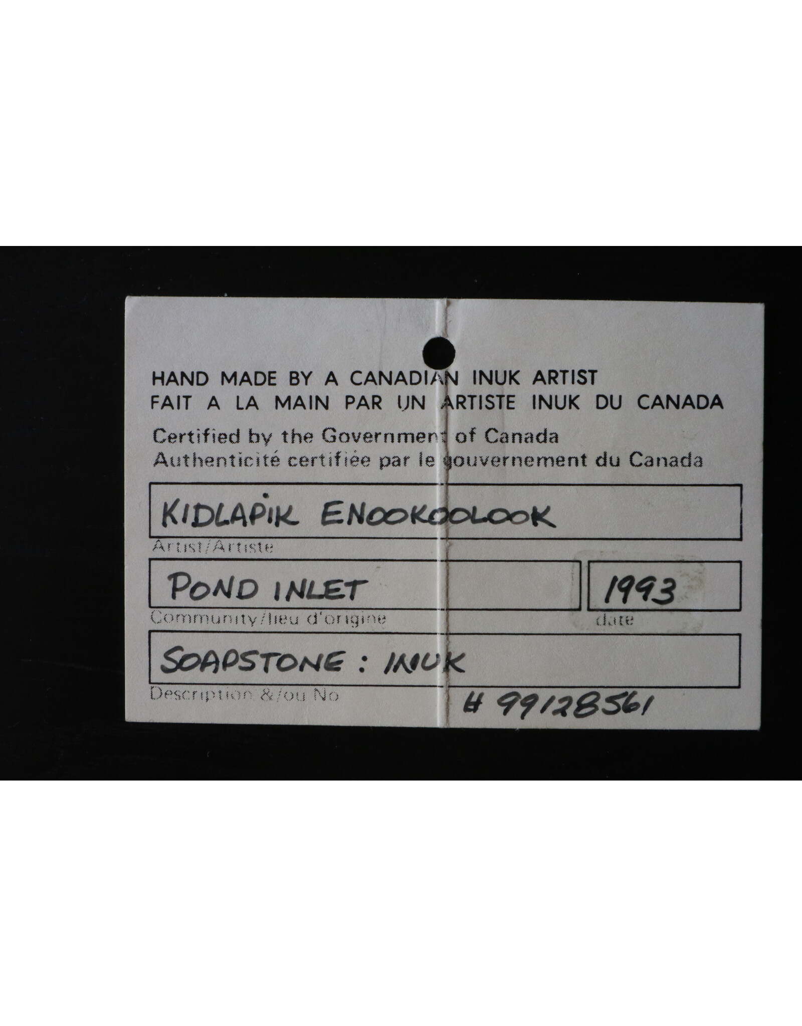 Pond Inlet Inuk