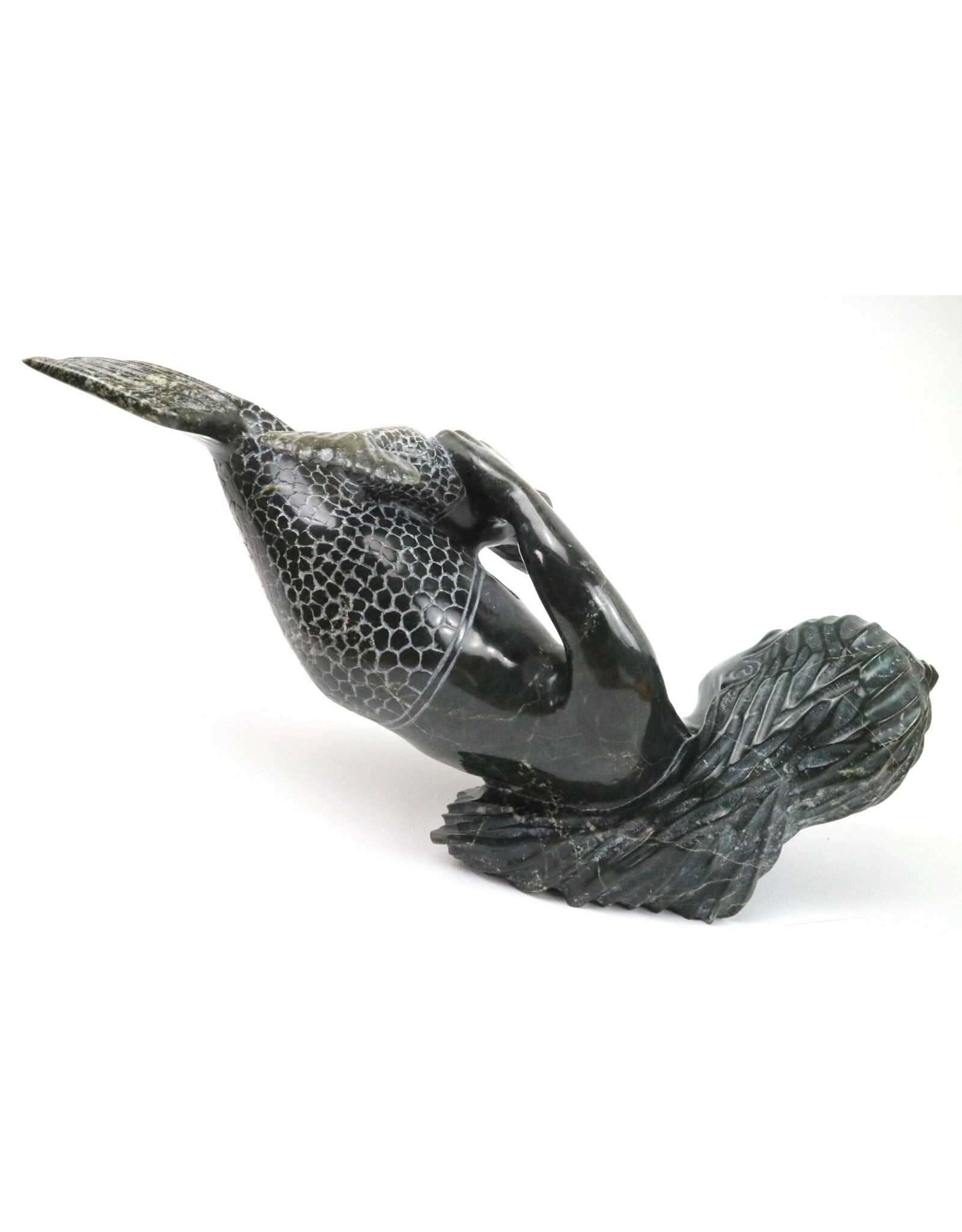 Kinngait [Cape Dorset] Sedna with Young