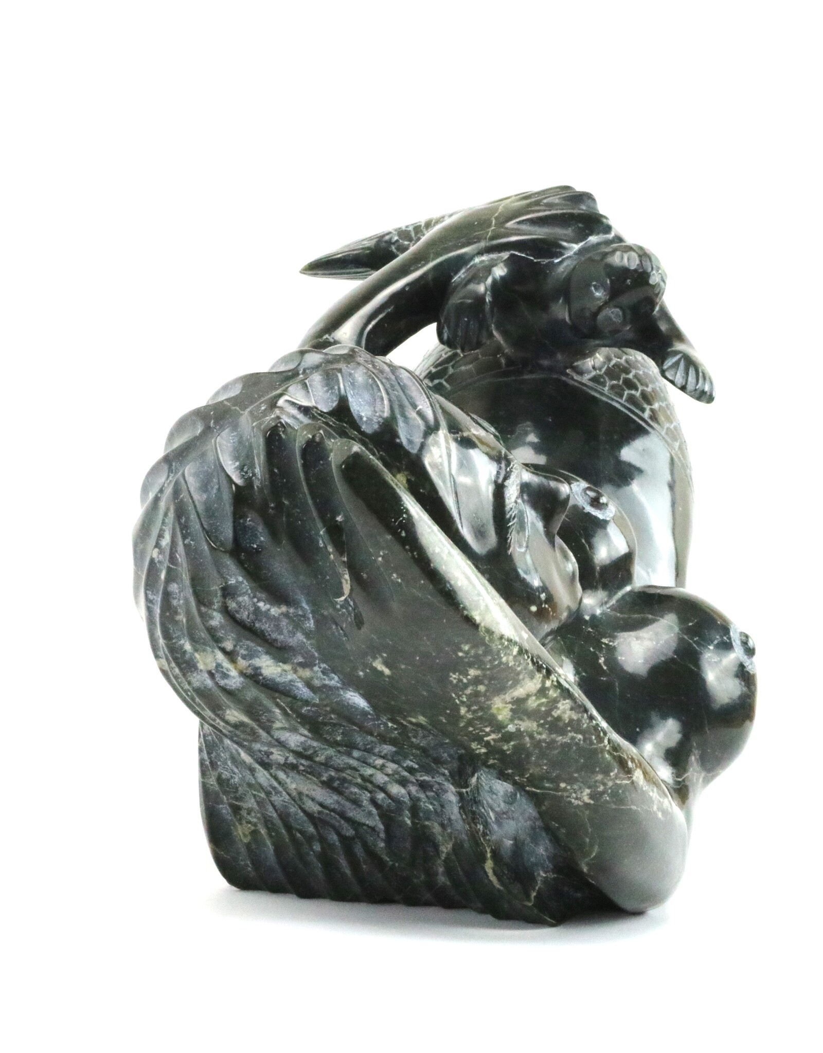 Kinngait [Cape Dorset] Sedna with Young