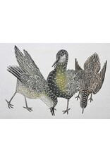 Kinngait [Cape Dorset] Three Shorebirds