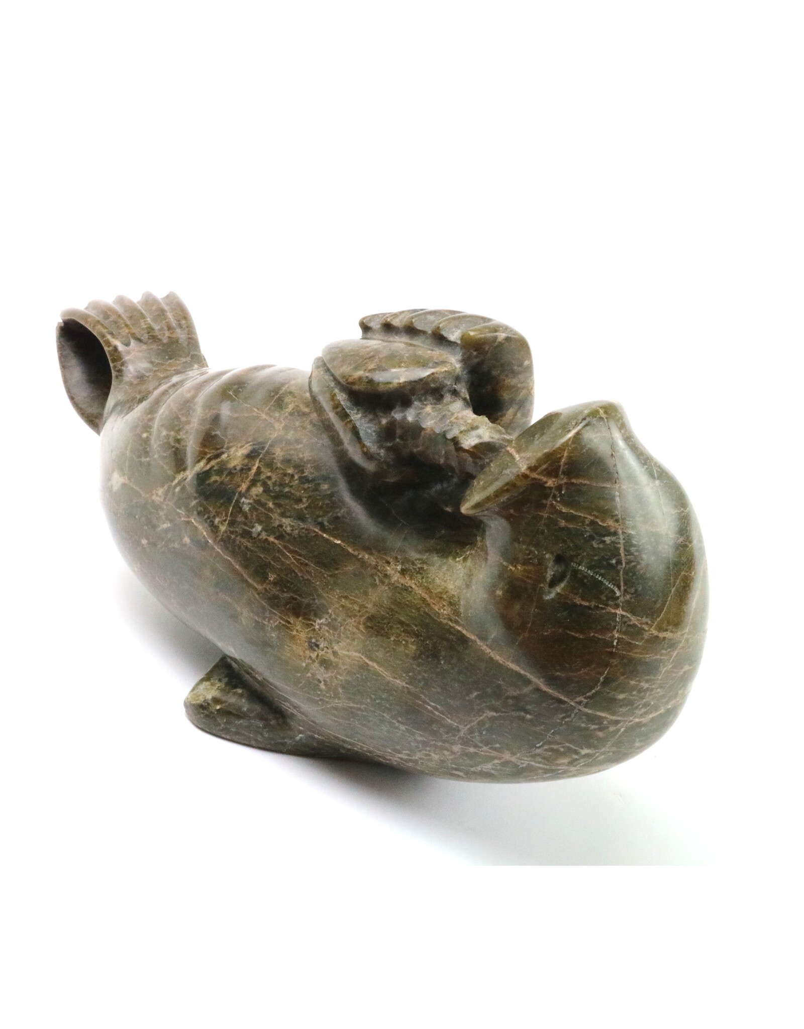 Kinngait [Cape Dorset] Seal with Clam