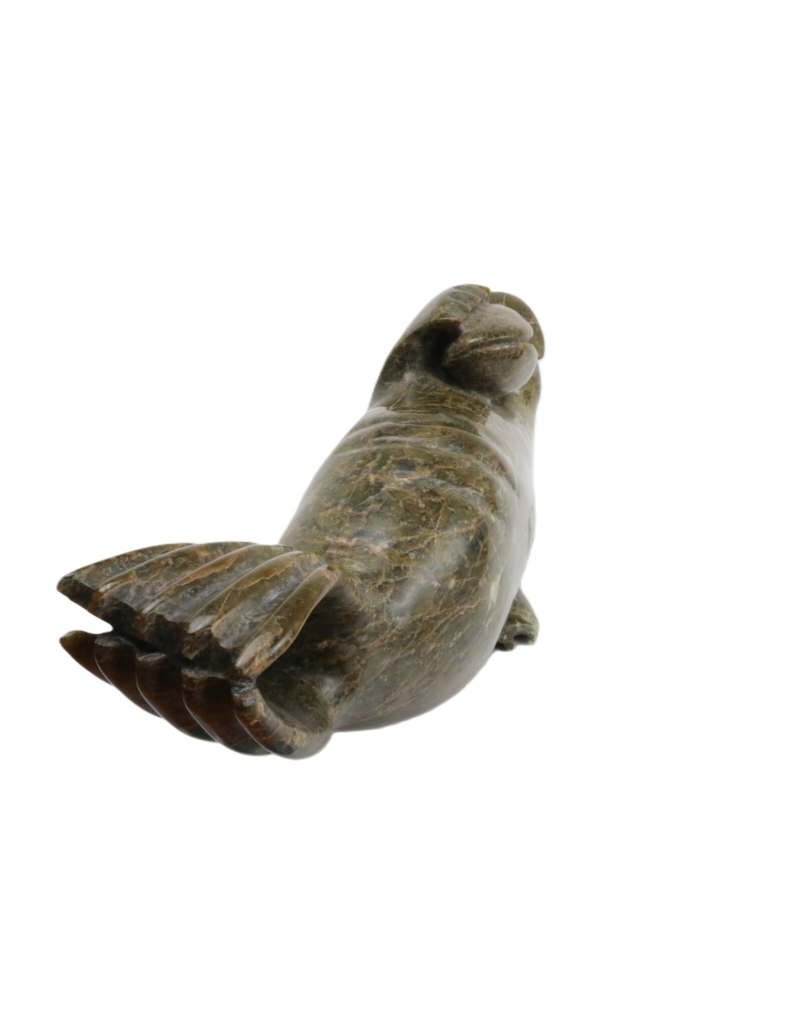 Kinngait [Cape Dorset] Seal with Clam