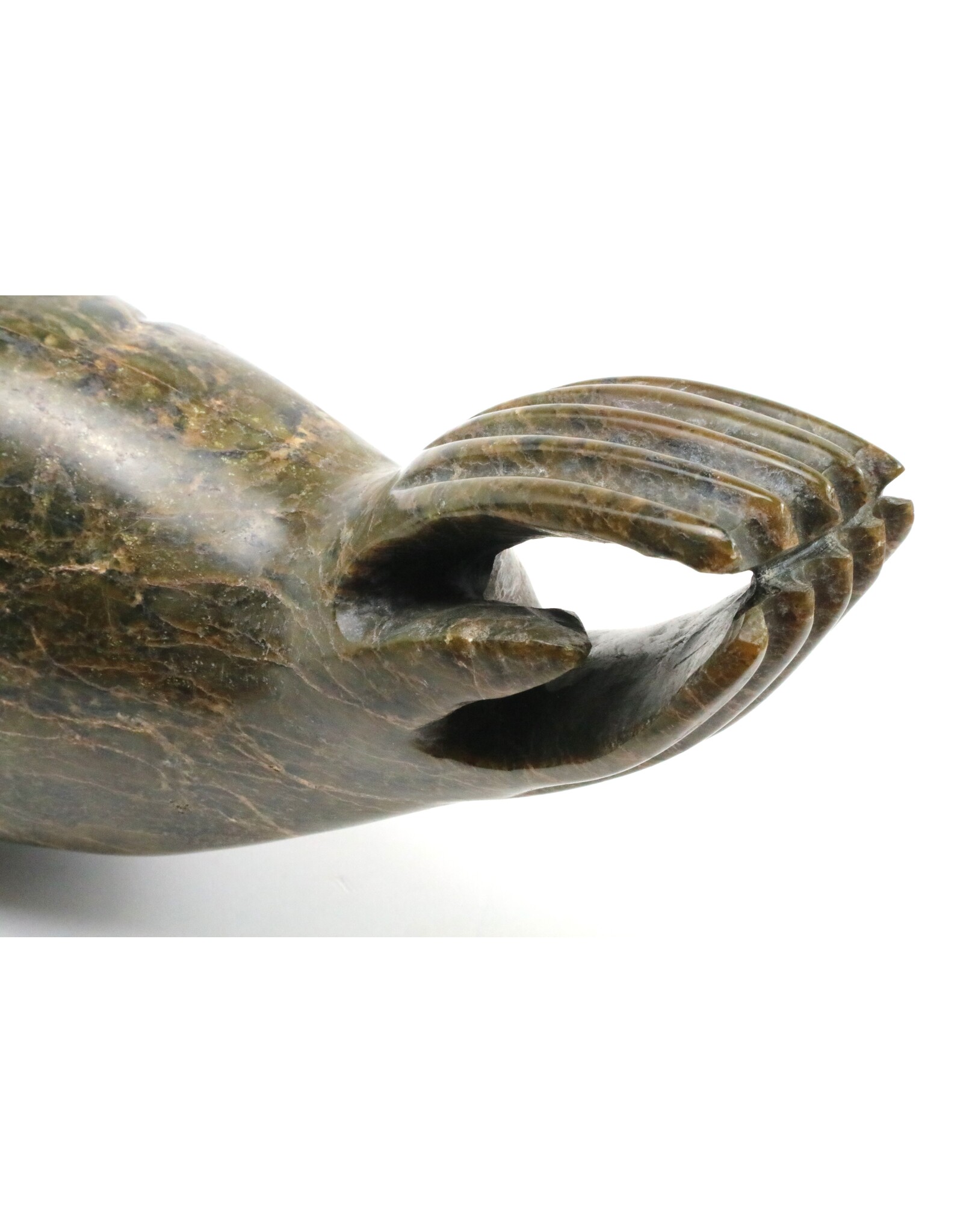 Kinngait [Cape Dorset] Seal with Clam