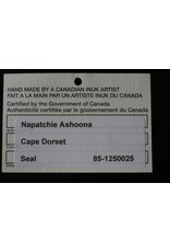 Kinngait [Cape Dorset] Seal with Clam