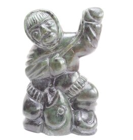 Inukjuak Man & Fish