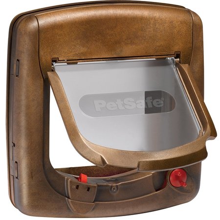 PetSafe Staywell magnetisch Deluxe kattenluik 420 bruin