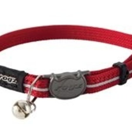 Rogz beltz AlleyCat Halsband  XS Red