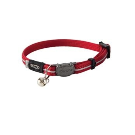 Rogz beltz AlleyCat Halsband  XS Red