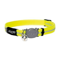 AlleyCat Halsband Small Dayglo yellow