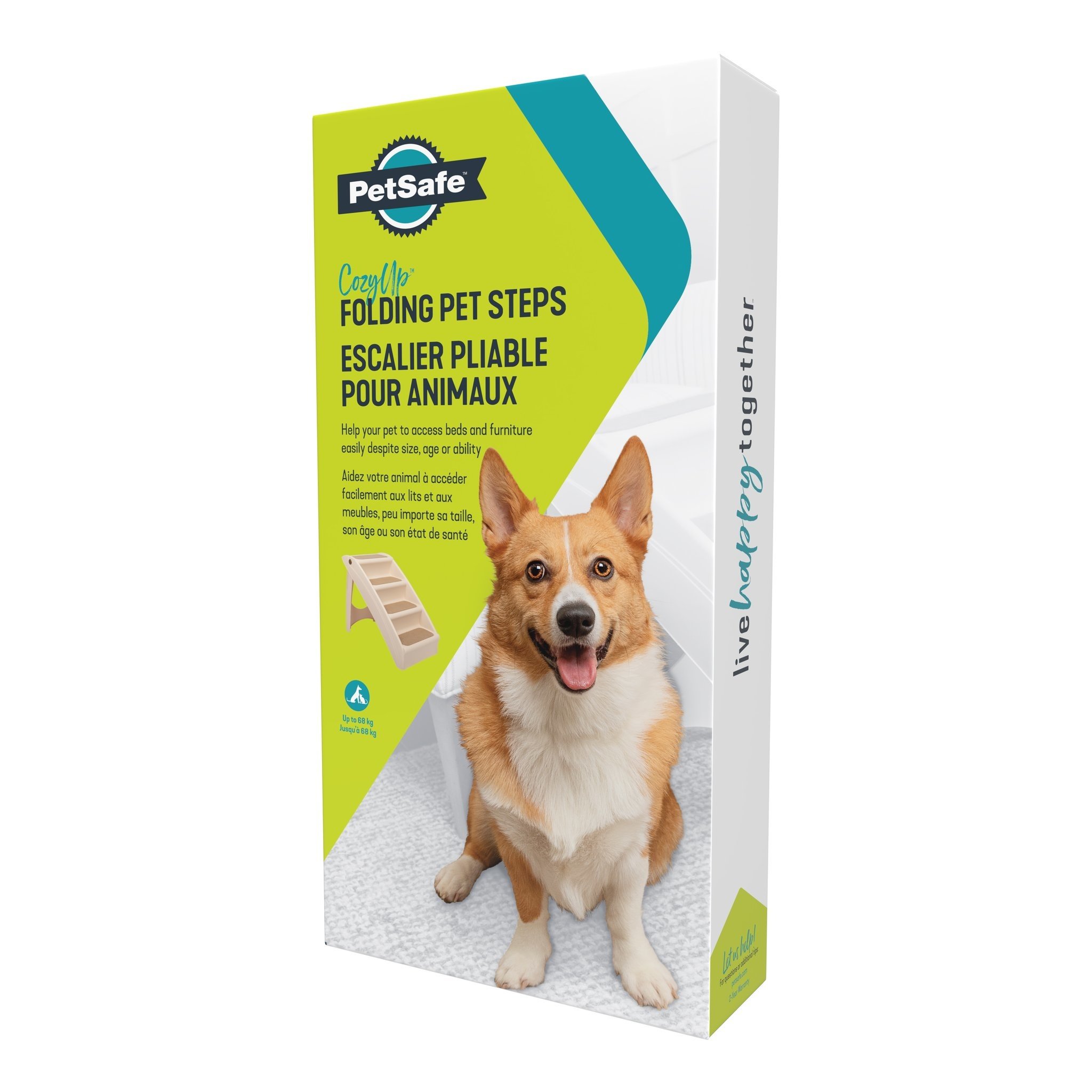 solo Soms Beschrijvend CozyUp inklapbaar trapje voor uw hond | Staywell by PetSafe